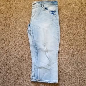 L.E.I. Ashley Low Rise Distressed Jean's 17